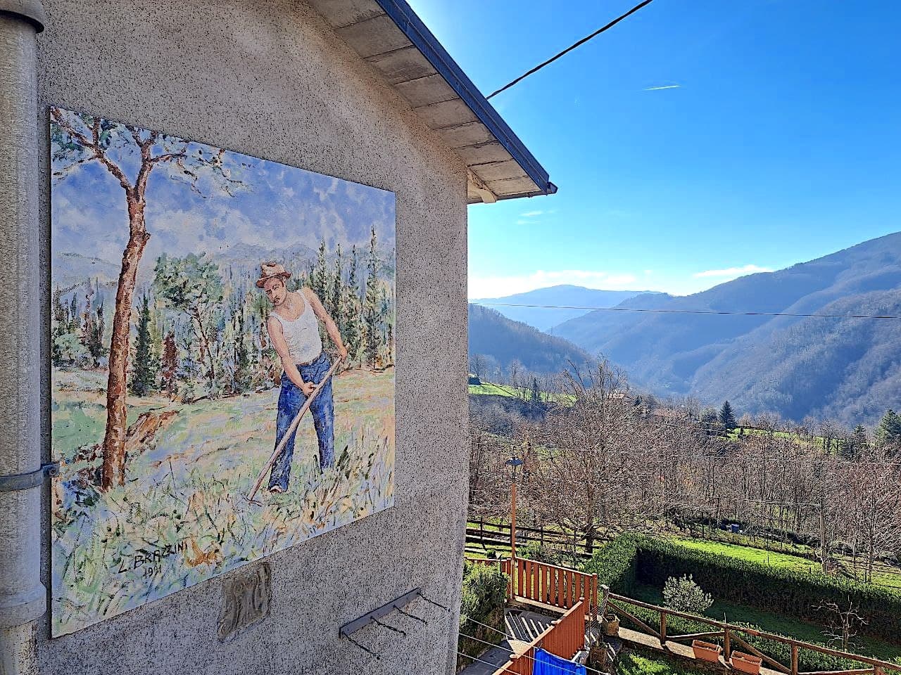 Murales en Lizzano Pistoiese