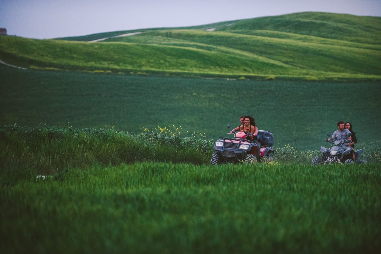 Degustazione in quad tra Crete Senesi e Chianti