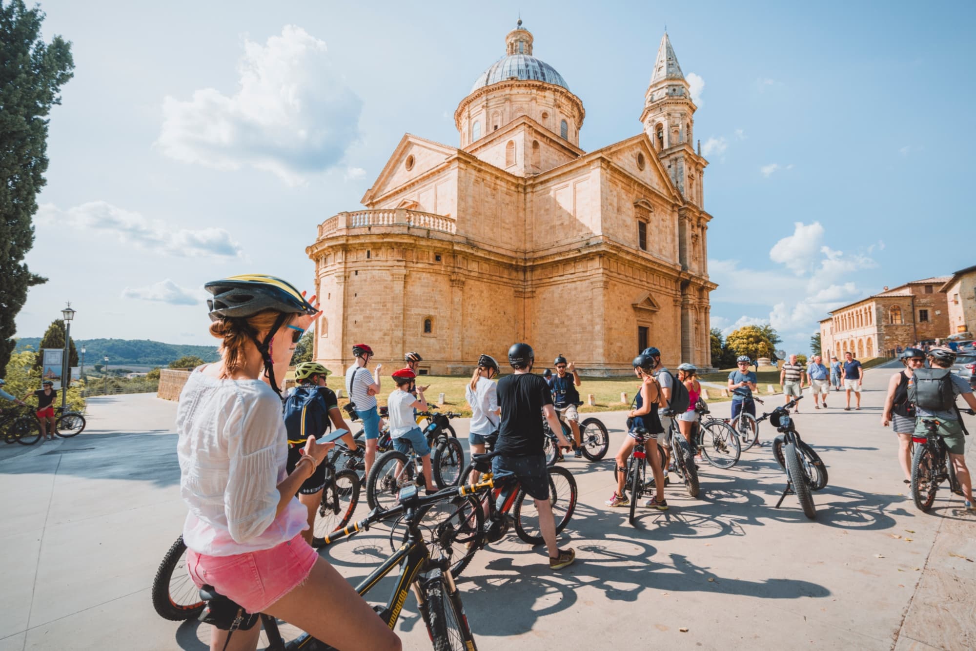 A six-day bike tour in Valdichiana Senese Tuscany 