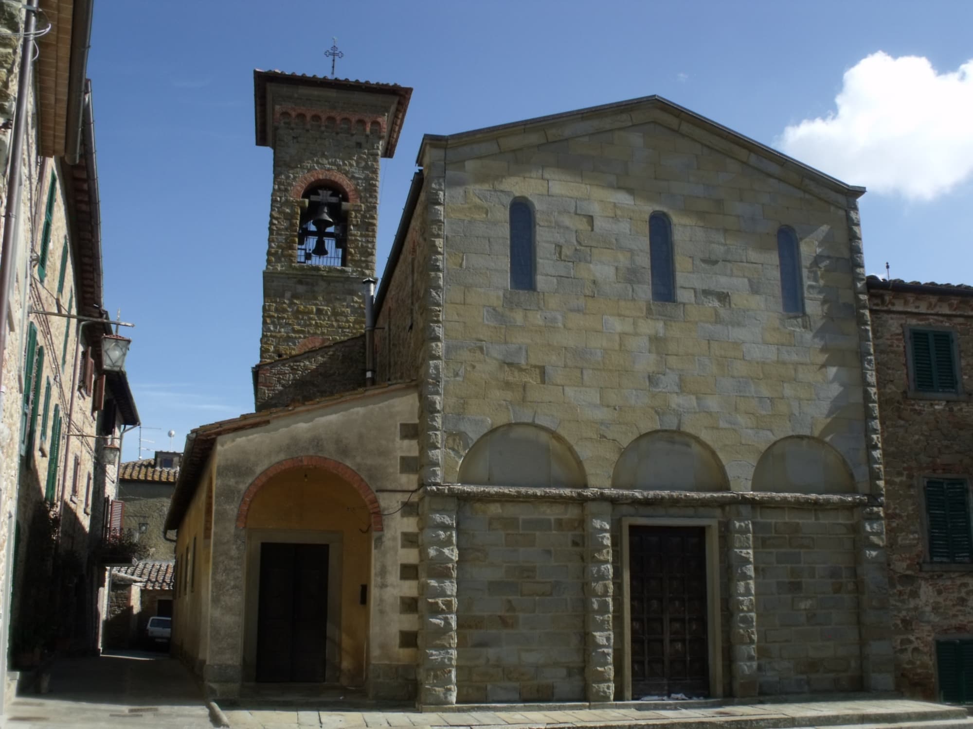 Sant'Andrea church - Oliveto, Civitella In Val Di Chiana