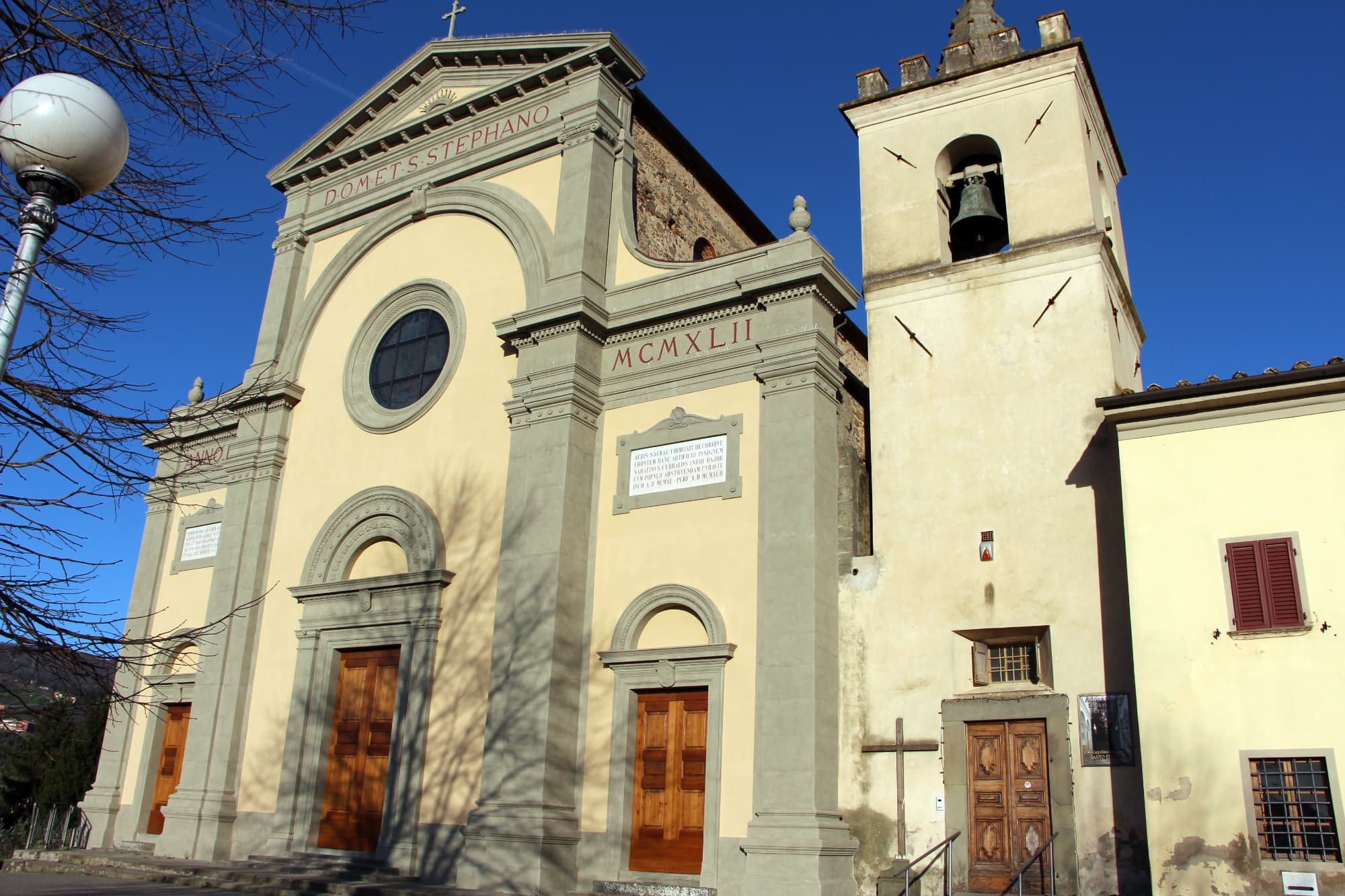 L'Église de Santo Stefano de Lamporecchio