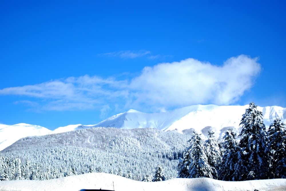 Die Berglandschaft von Abetone