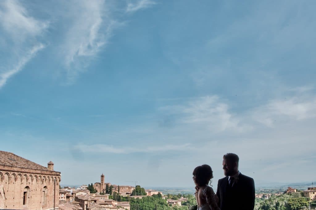 La vista dalla Loggia dei Nove