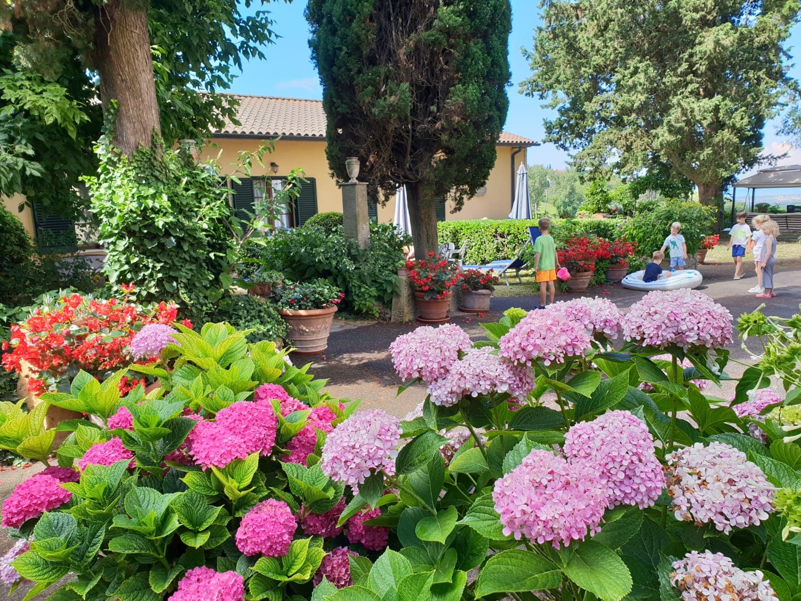 the annexe in the garden