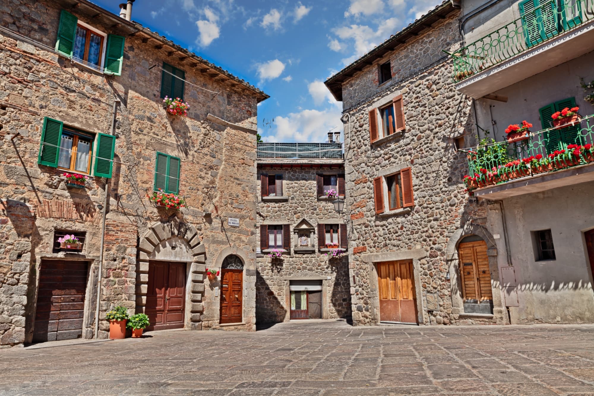 Abbadia San Salvatore, Piazza del Mercato