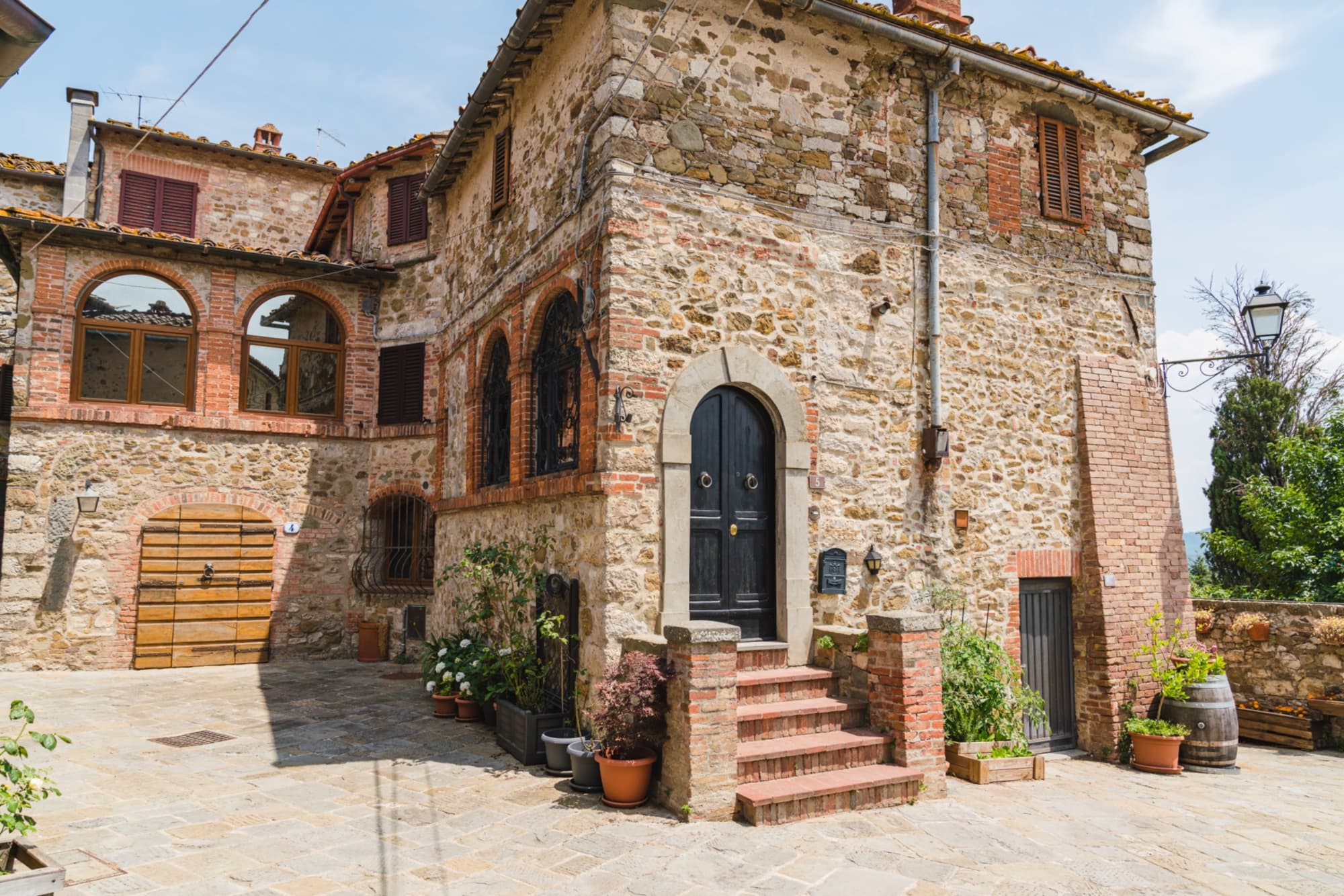 Scorcio del borgo di Vagliagli
