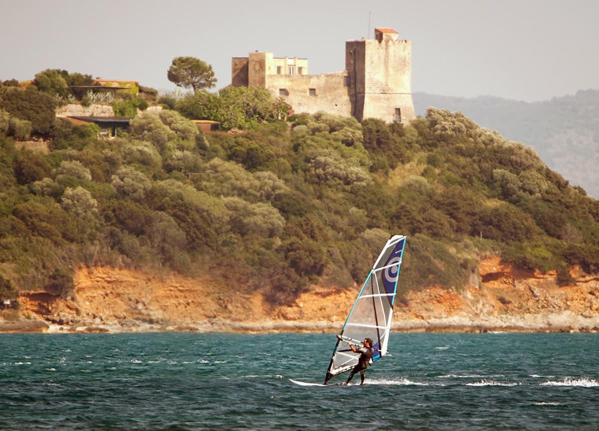 Windsurfer all'Argentario