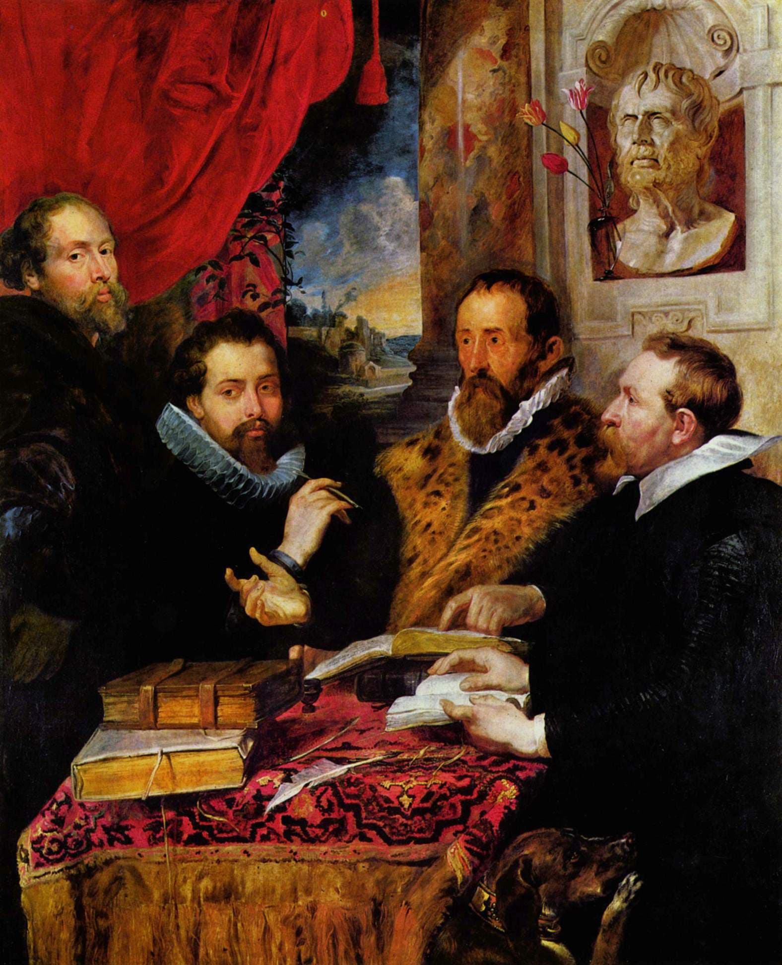 quattro-filosofi-Rubens-Galleria-Palatina