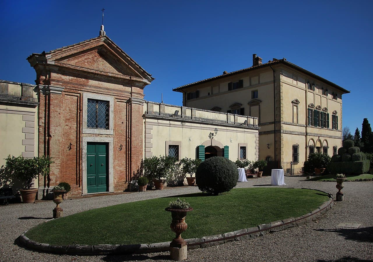 Villa Chigi en Vicobello