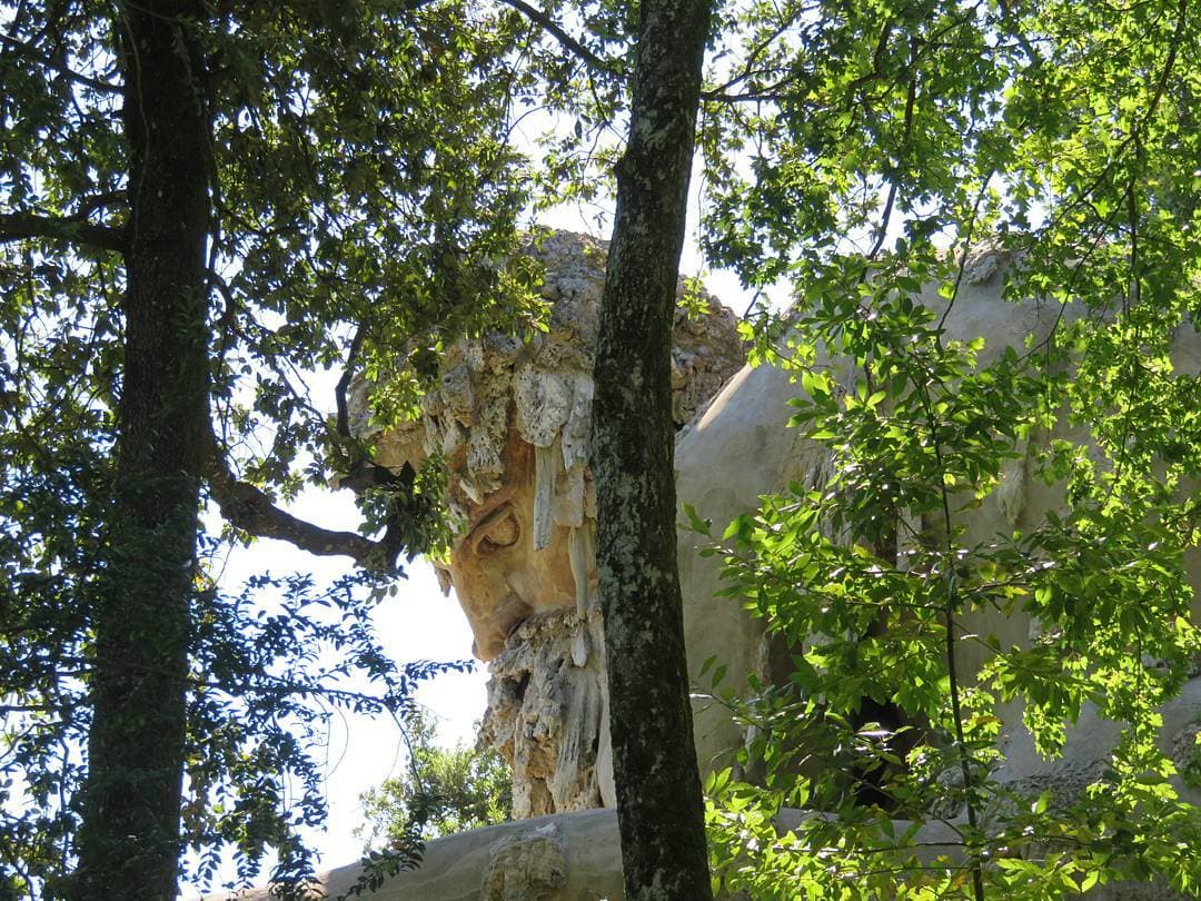 El Gigante del Giambologna en el Parque Medici de Pratolino