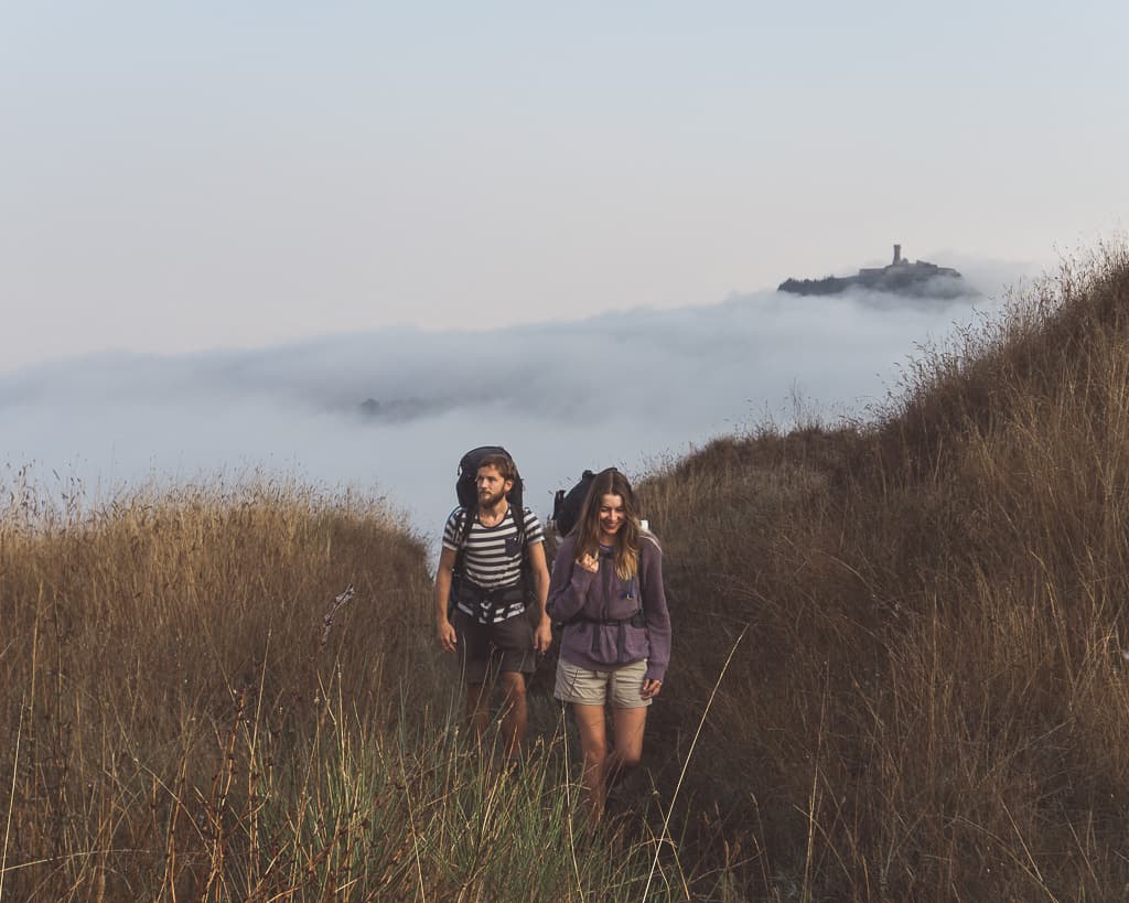 Walk along the Via Francigena in southern Tuscany