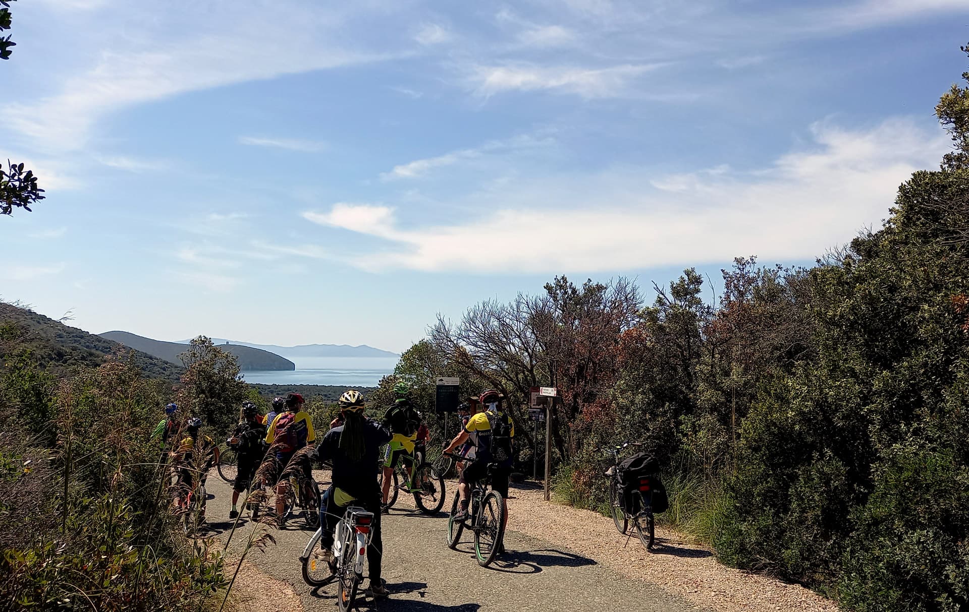 Blick auf Cala di Forno