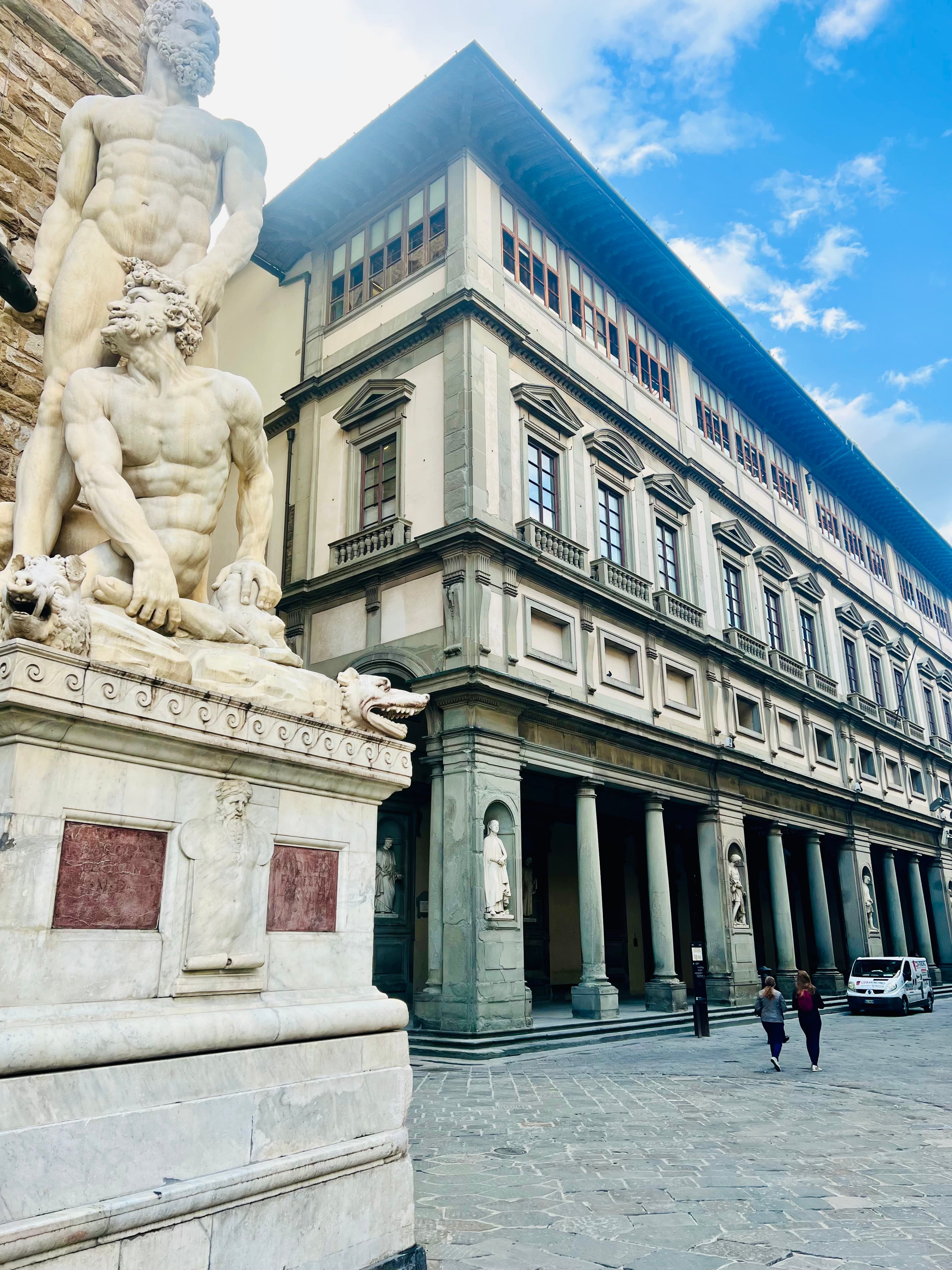 Esterno della Galleria degli Uffizi