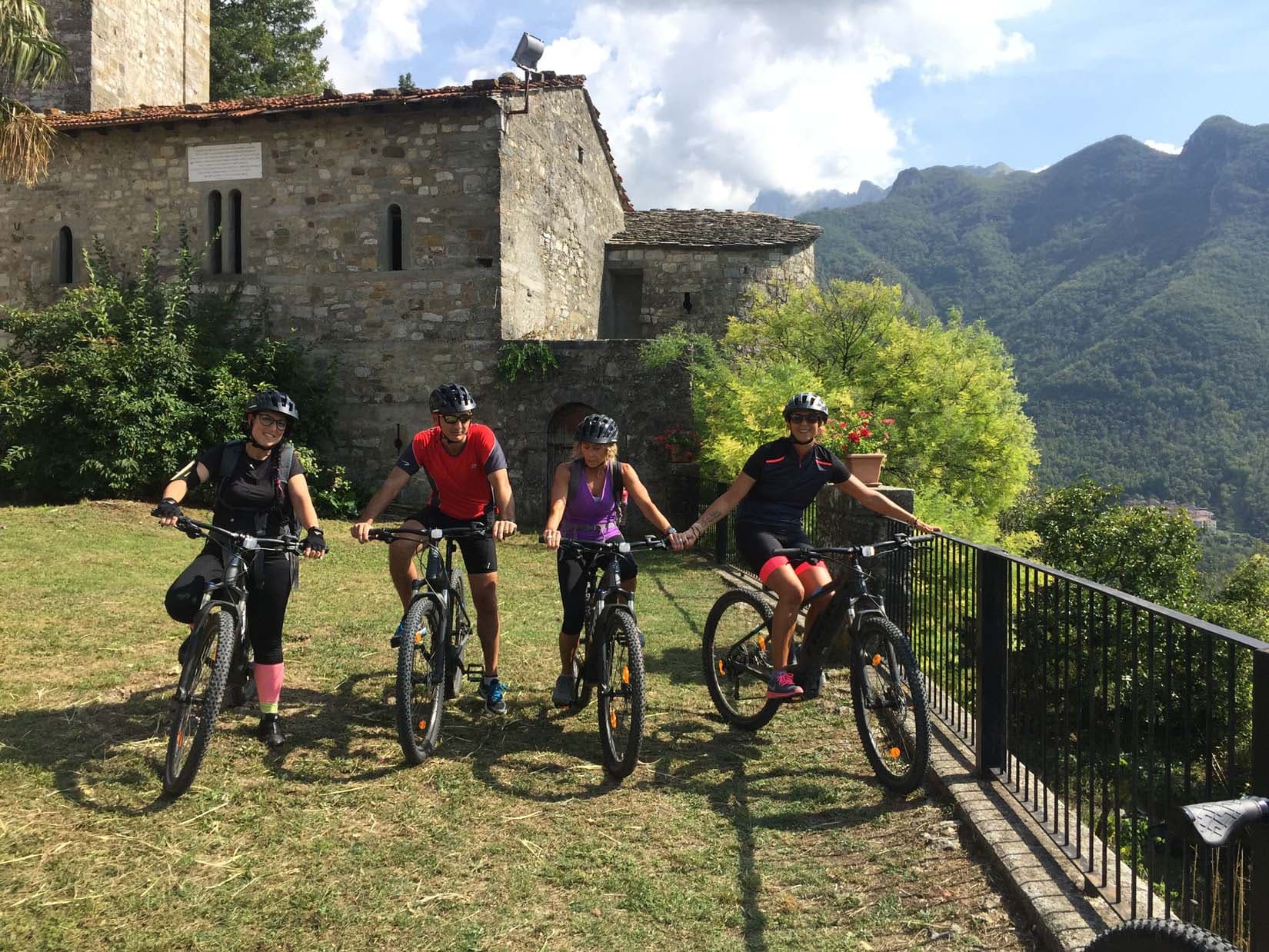 Radfahren in Monte dei Bianchi