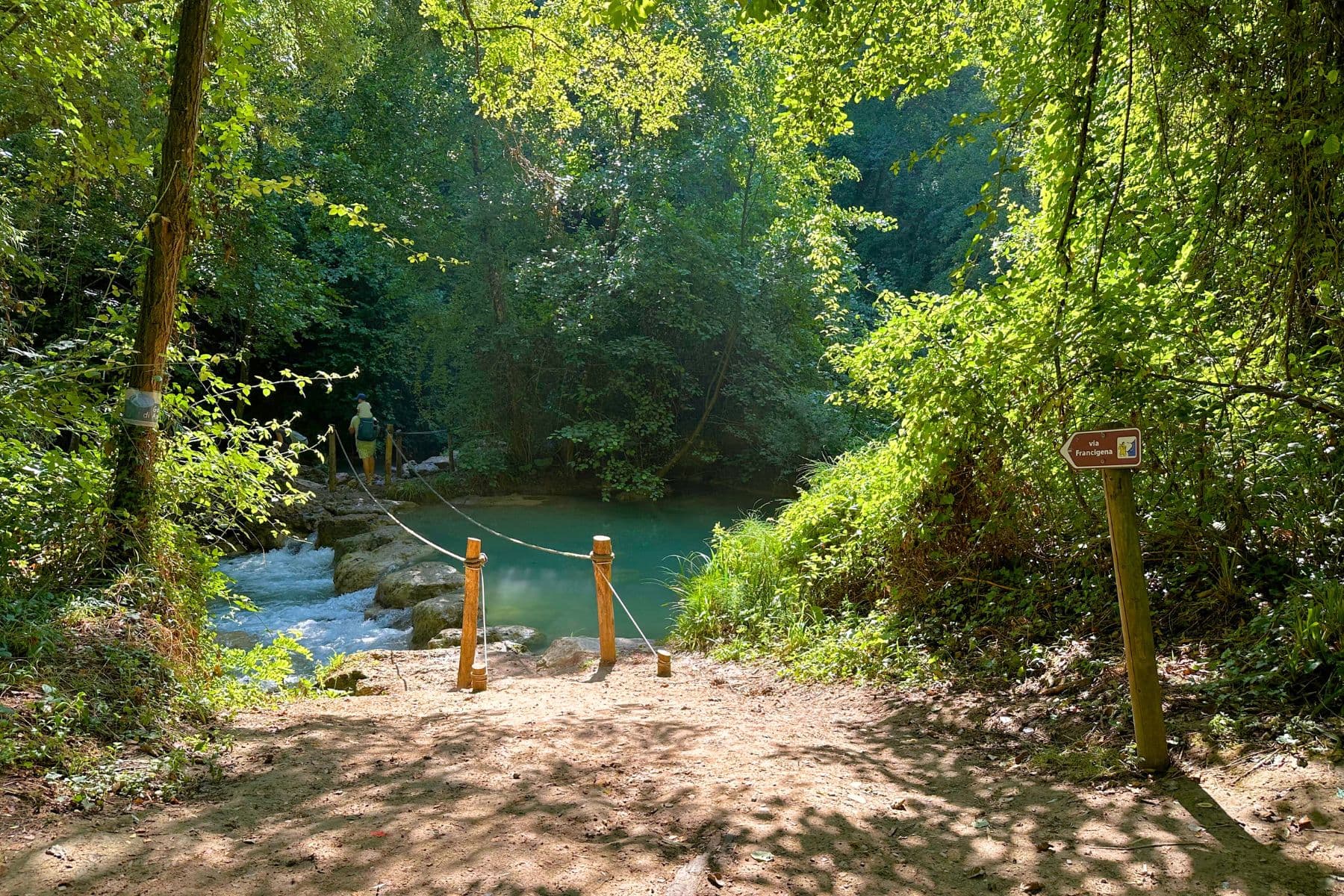 In cammino lungo il fiume Elsa
