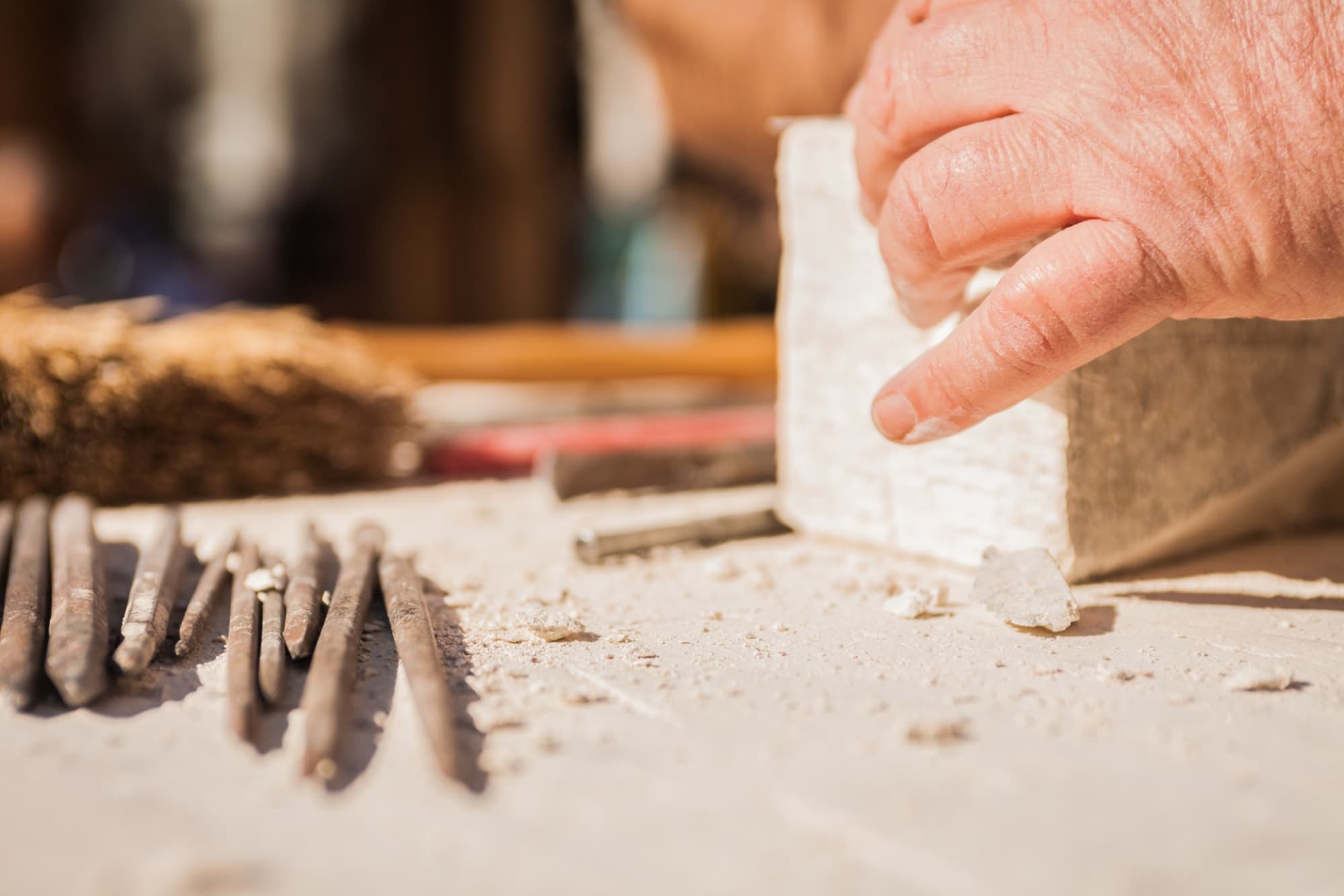 La lavorazione del marmo di Carrara