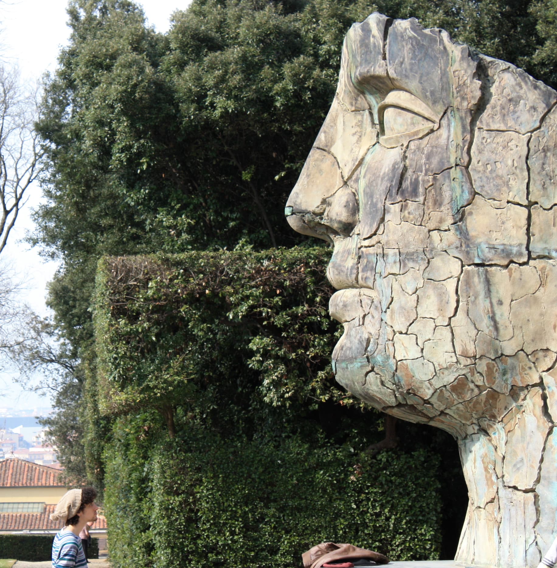 La statua di Mitoraj a Boboli