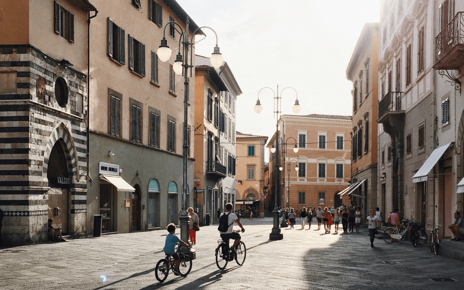 Route in Pistoia