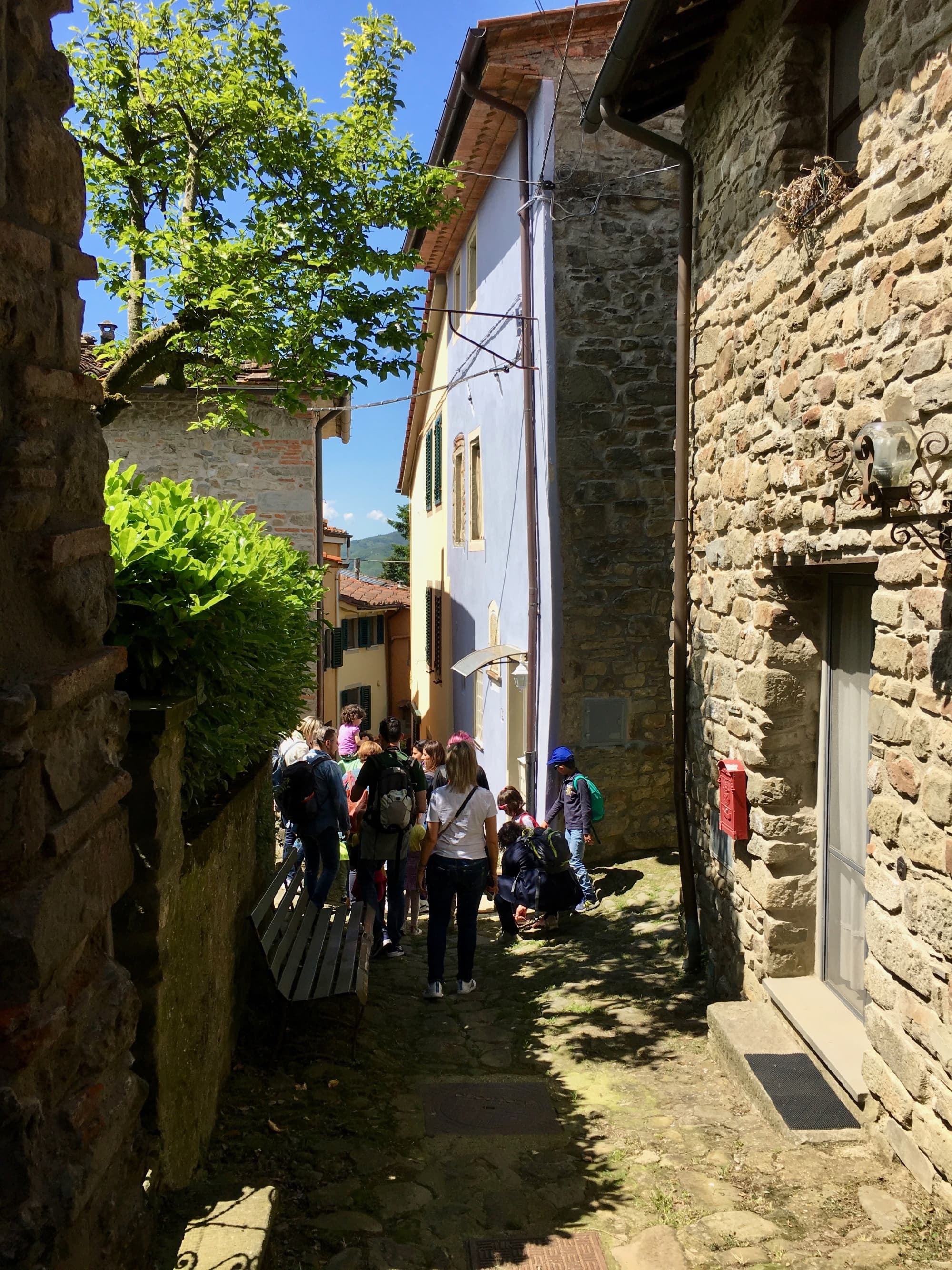 Escursione nel borgo di Castagno di Piteccio