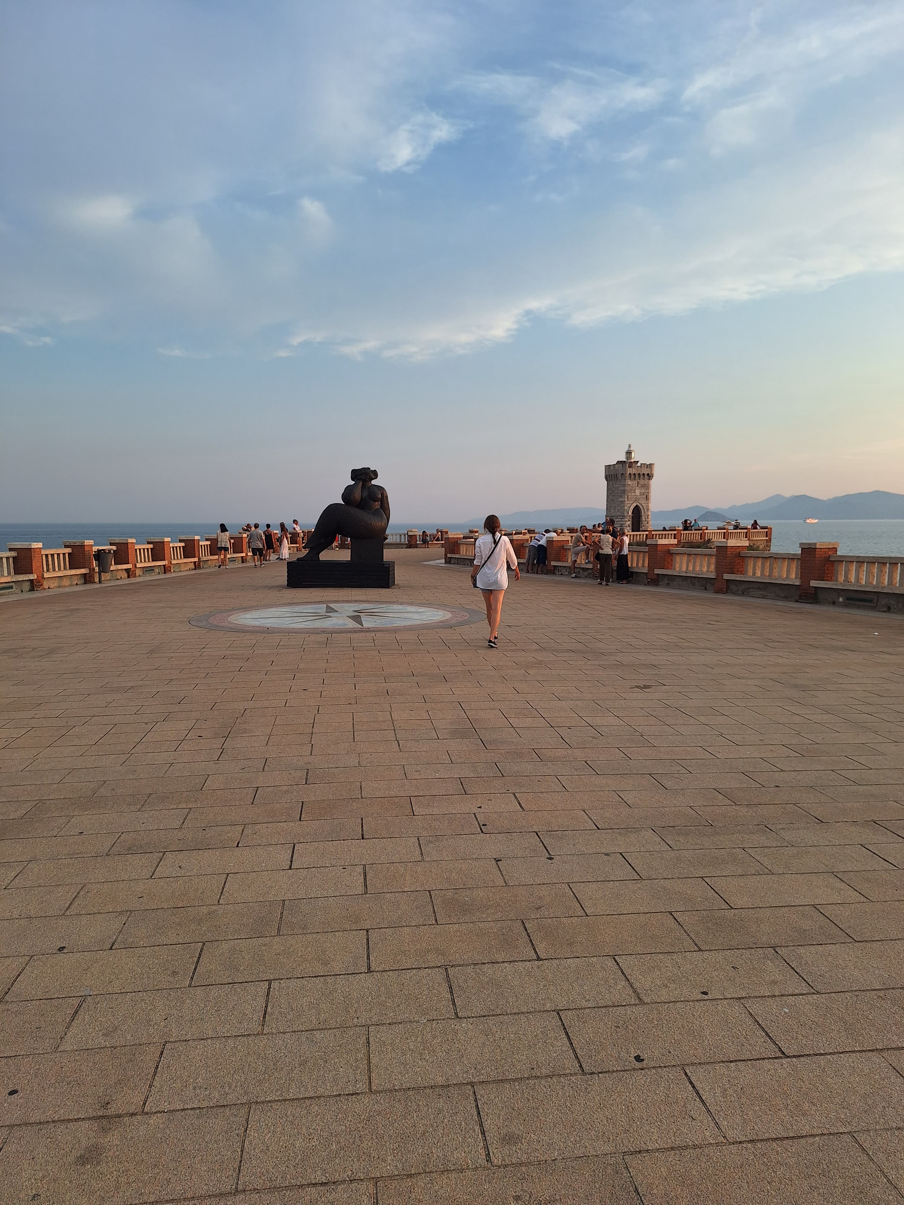 Piazza Bovio a Piombino