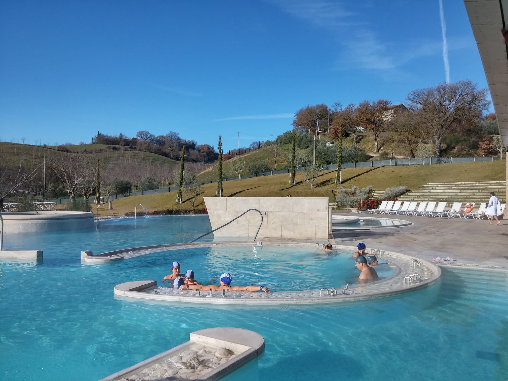 Le piscine Theia alle Terme di Chianciano