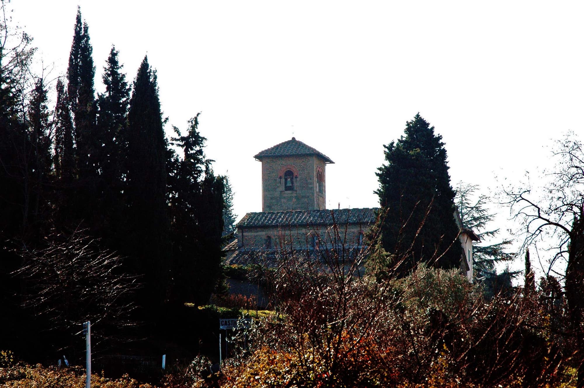 Die Pfarrkirche Santo Stefano a Castiglioni, Rufina