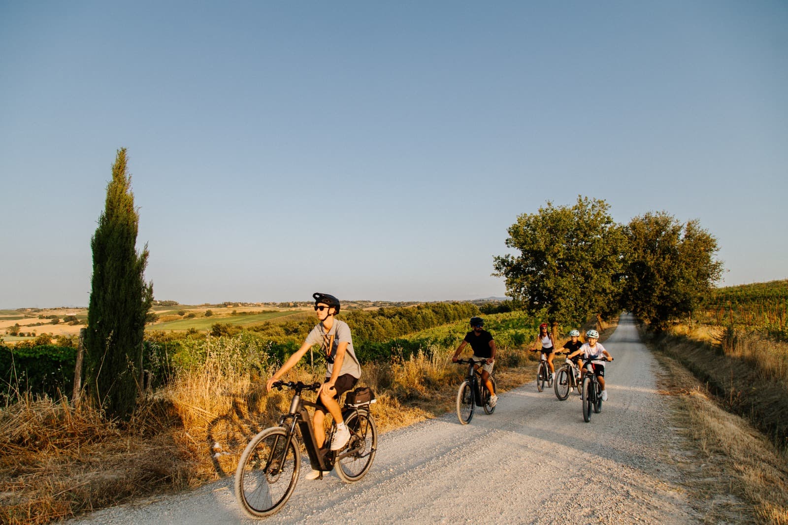 Valdichiana in e-bike tra vigneti e storia