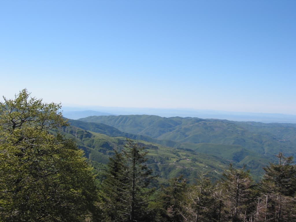 Panorama Pistoia e Montagna Pistoiese