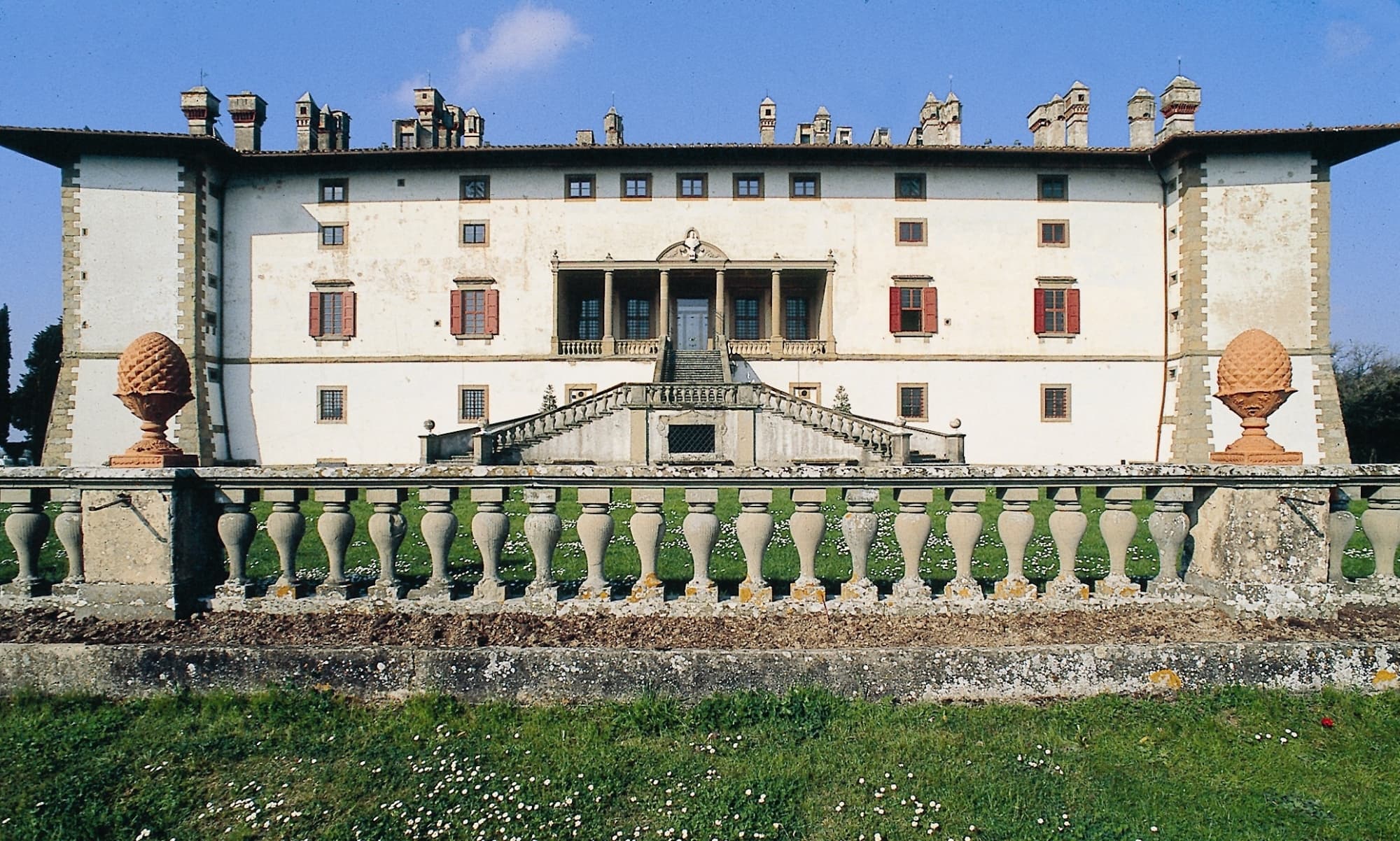 Veduta della Villa di Artimino - La Ferdinanda