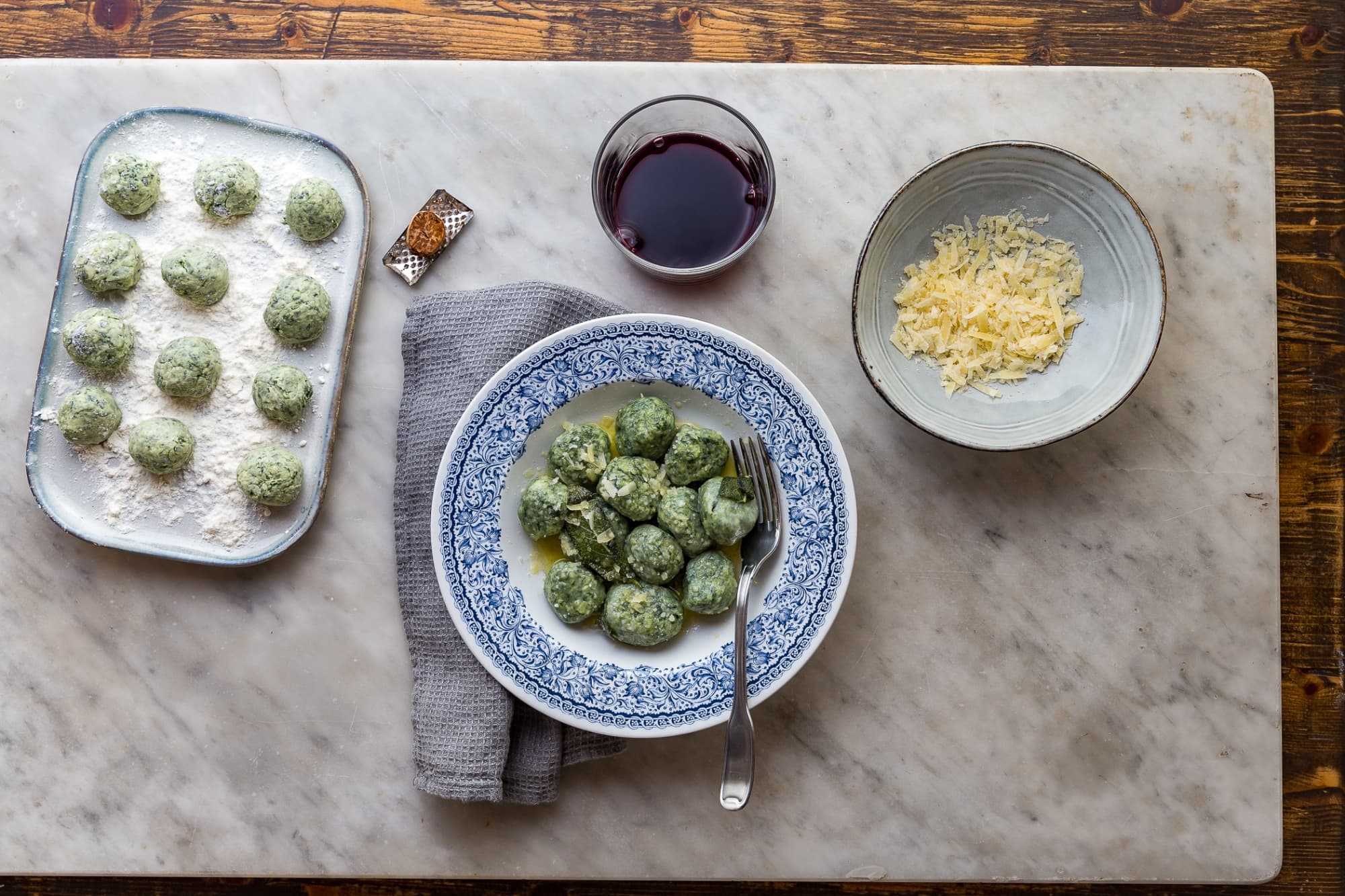 La ricetta degli gnudi