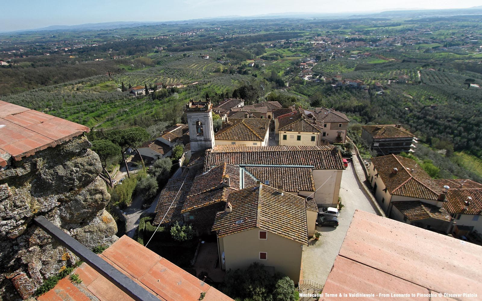 Larciano dall'alto