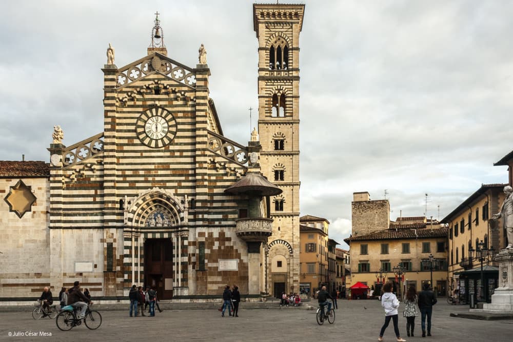 Plaza del Duomo en Prato
