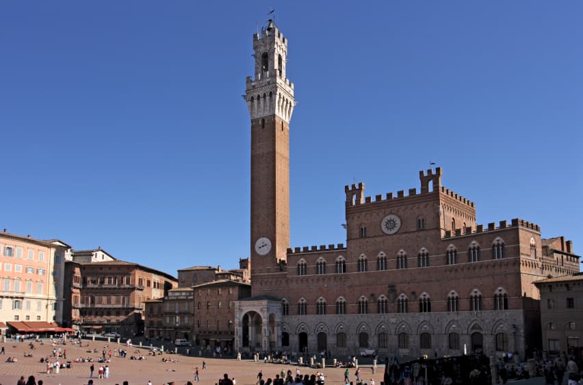 Plaza del Campo en Siena