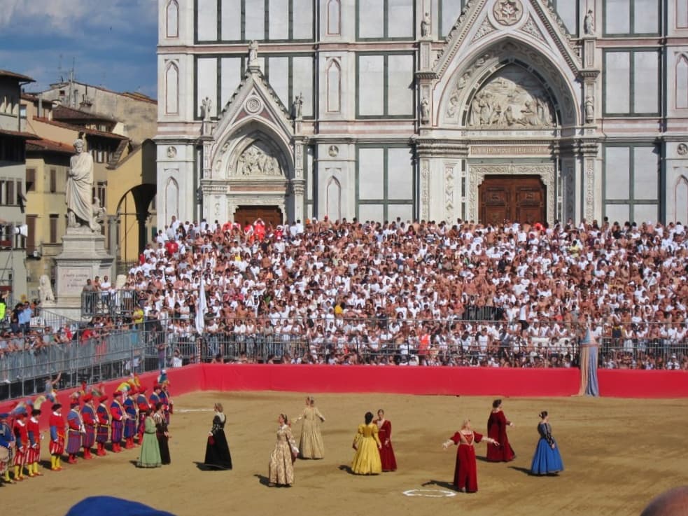 Desfile del Calcio storico Fiorentino
