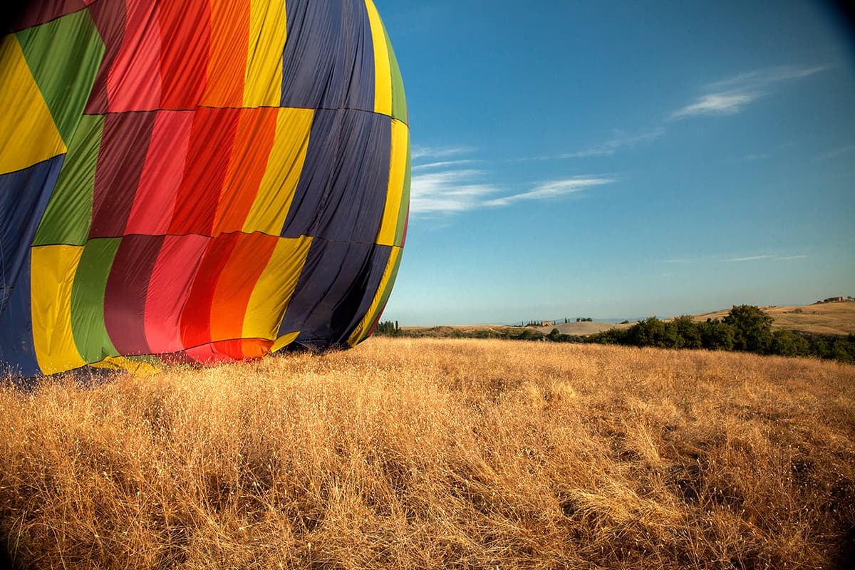 Mongolfiera Montalcino