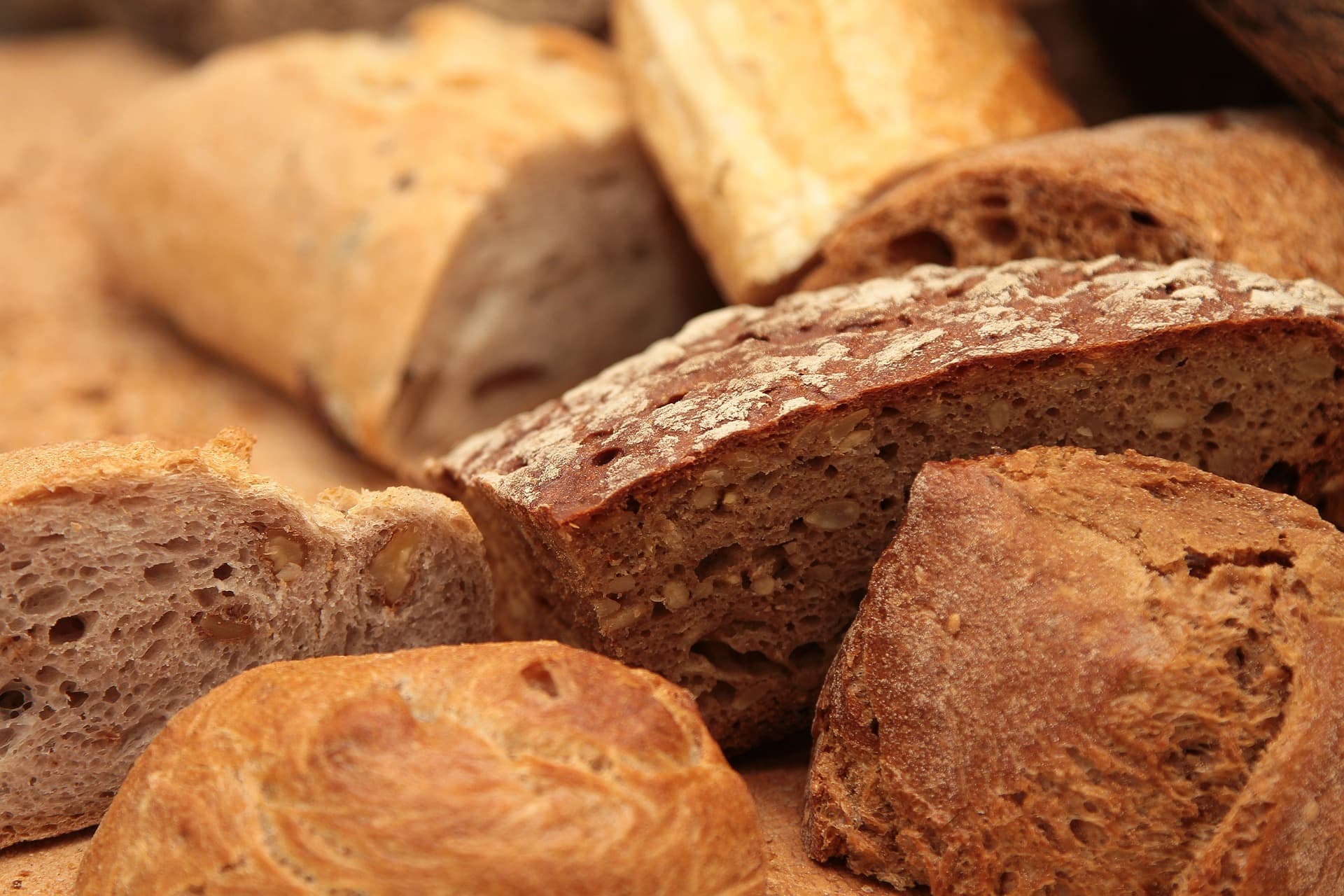 Chunks of Morocco bread