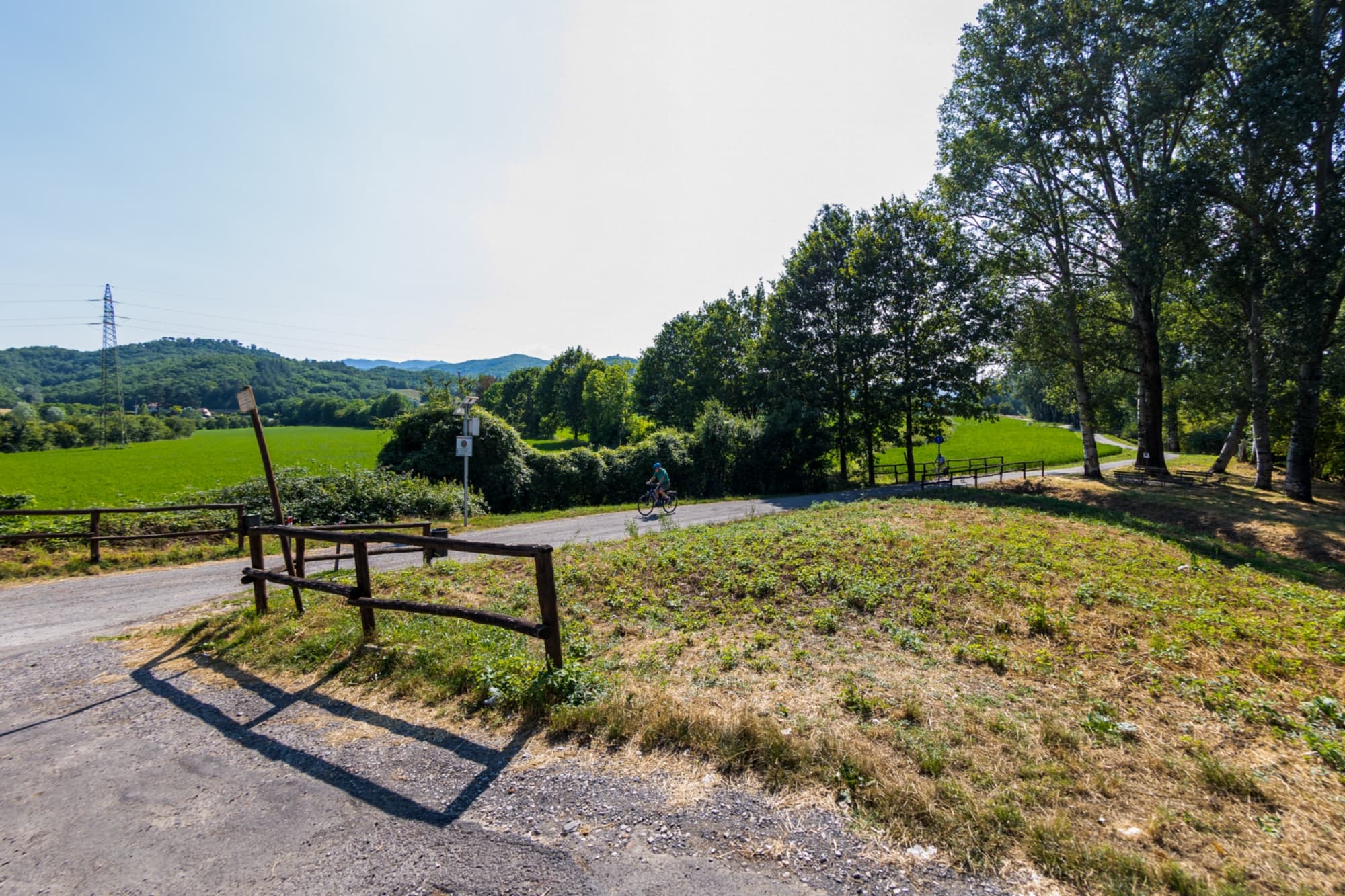 Mit dem Fahrrad auf dem Ökotourismusweg Sieve Borgo San Lorenzo