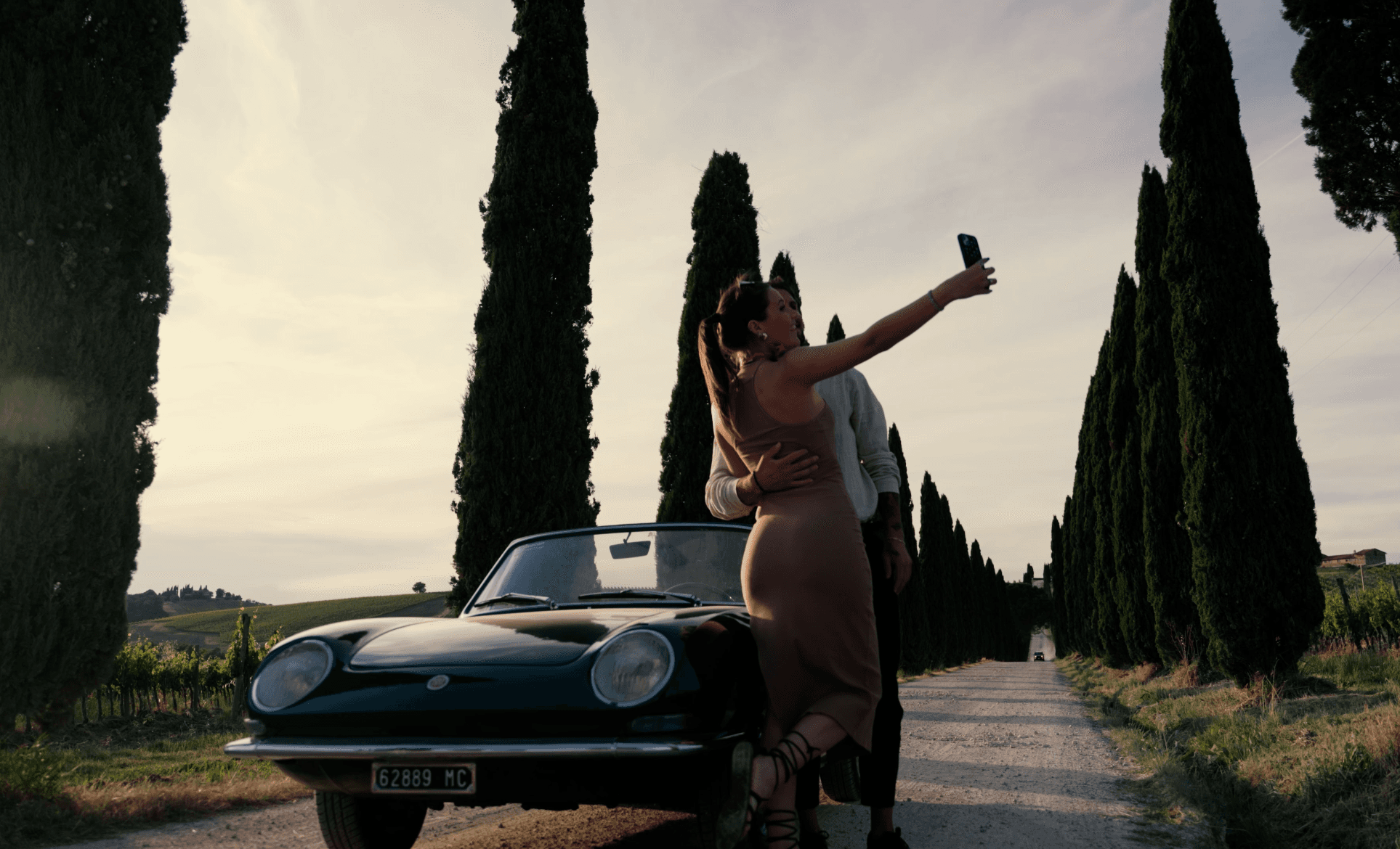 Tuscany Vintage Car Driving Tour 