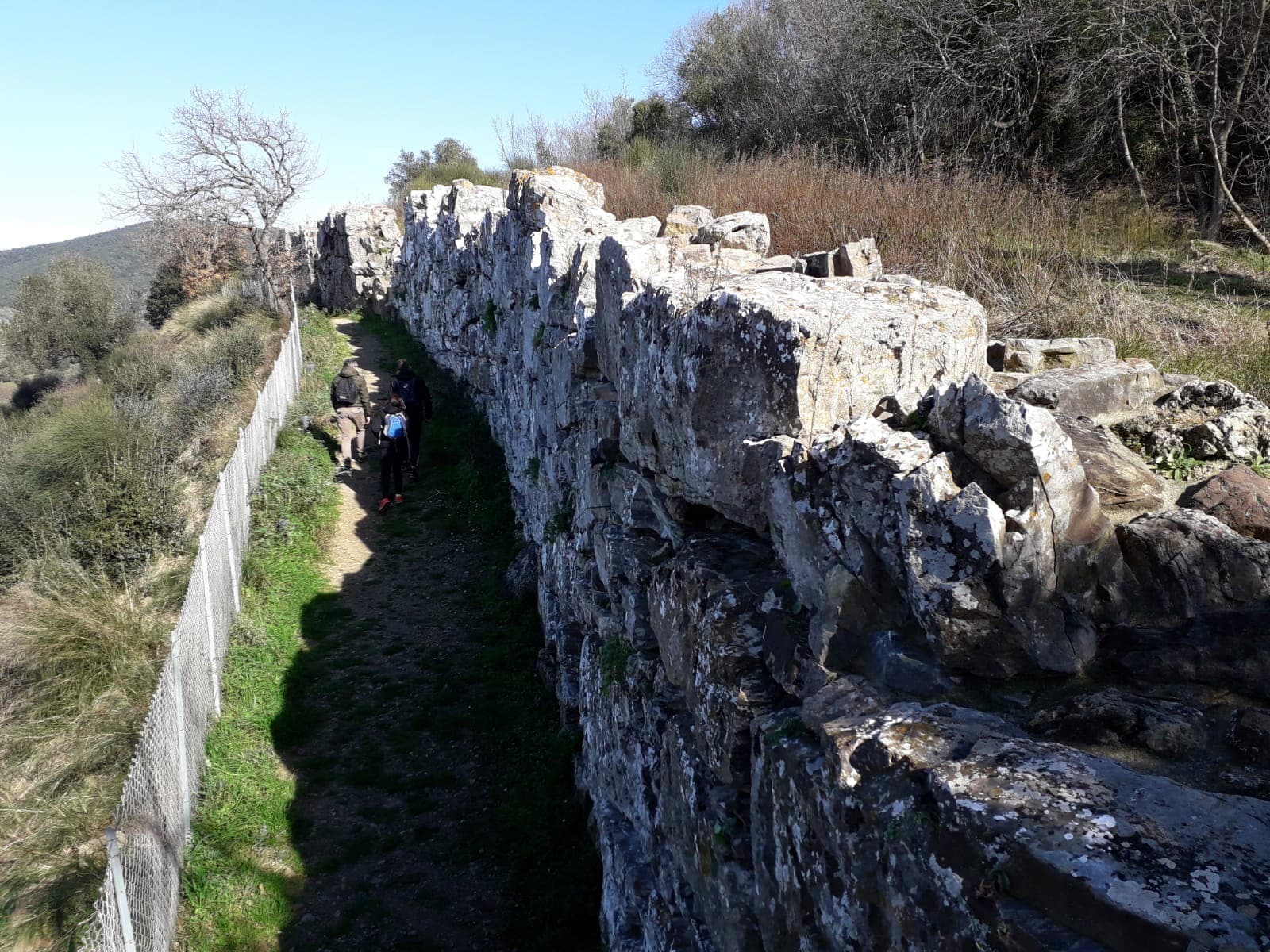 Roselle Etruscan walls
