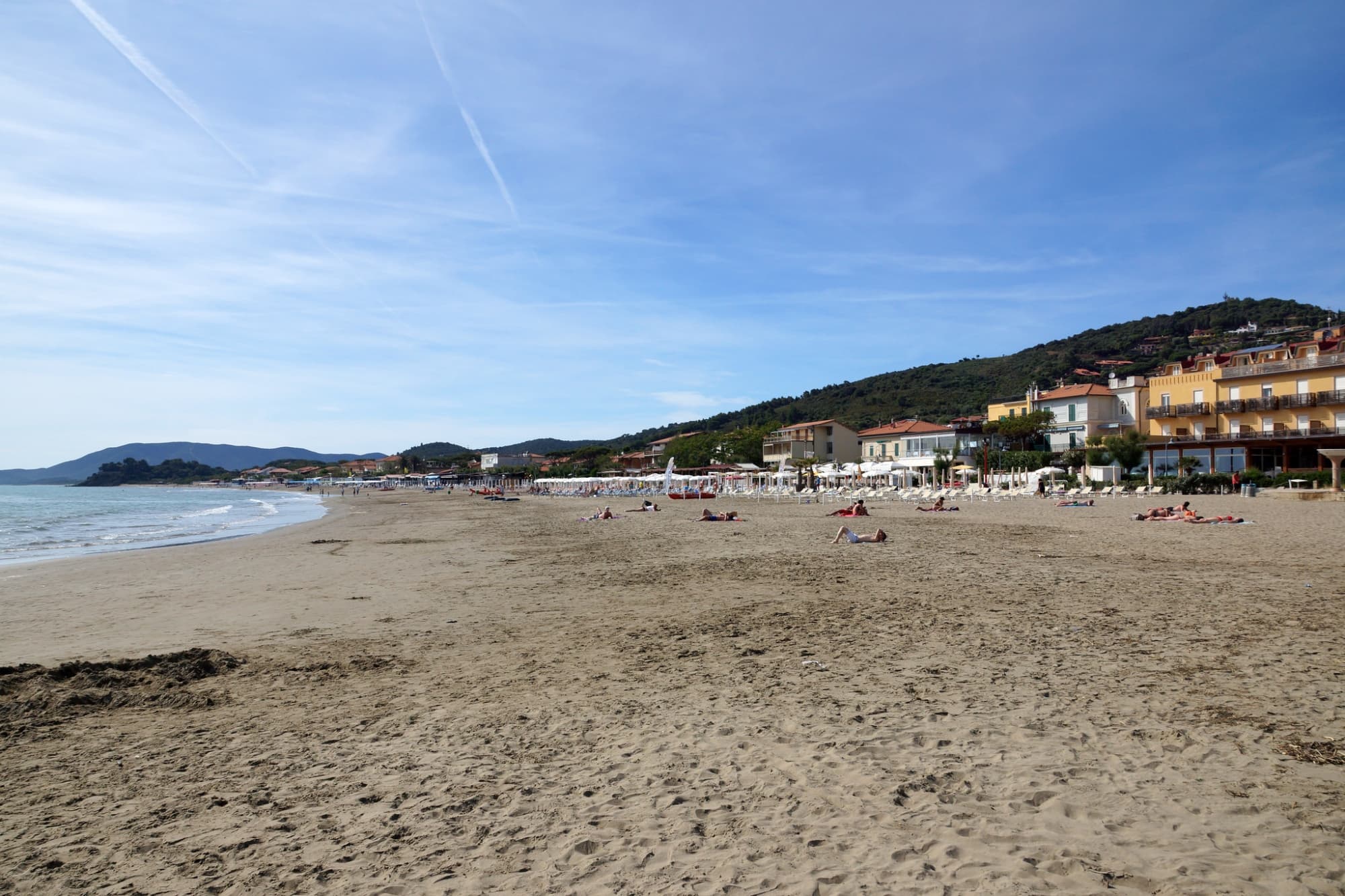 The Castiglione della Pescaia beach