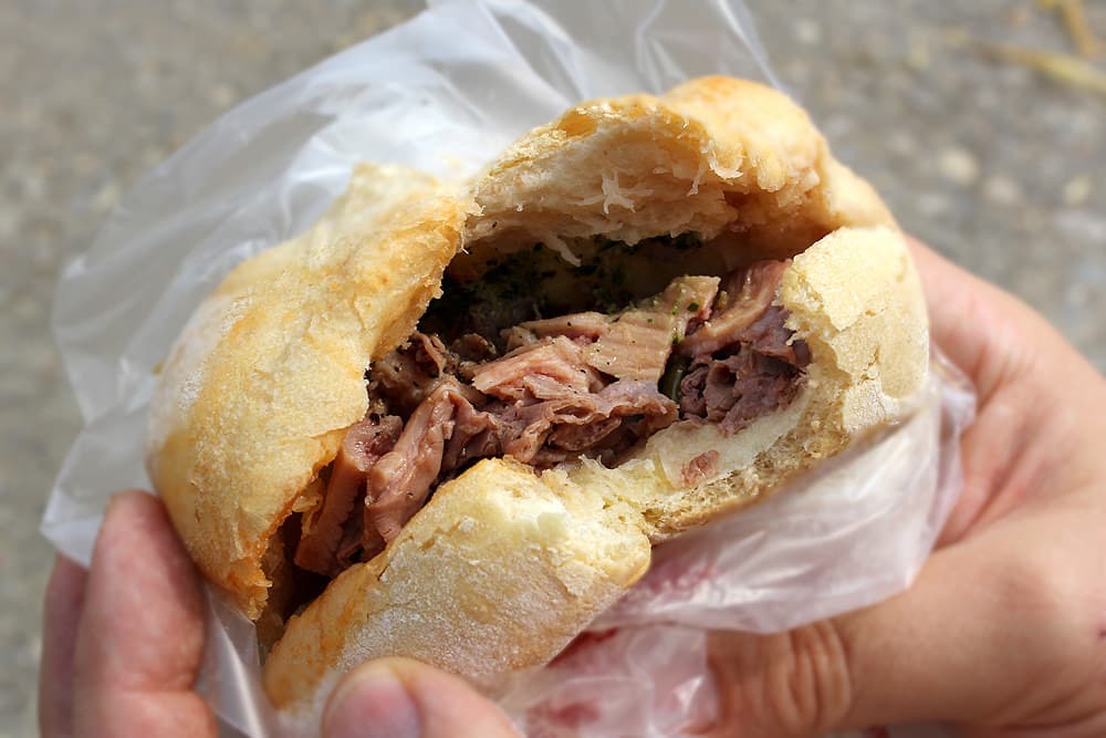 La ricetta del panino con il Lampredotto