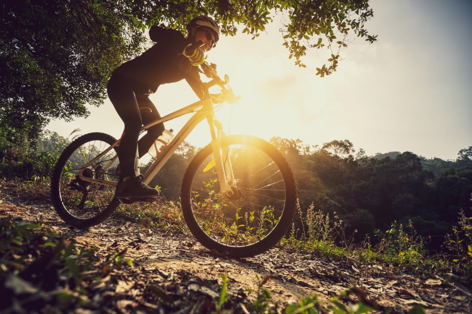 In bicicletta nella natura di Marliana