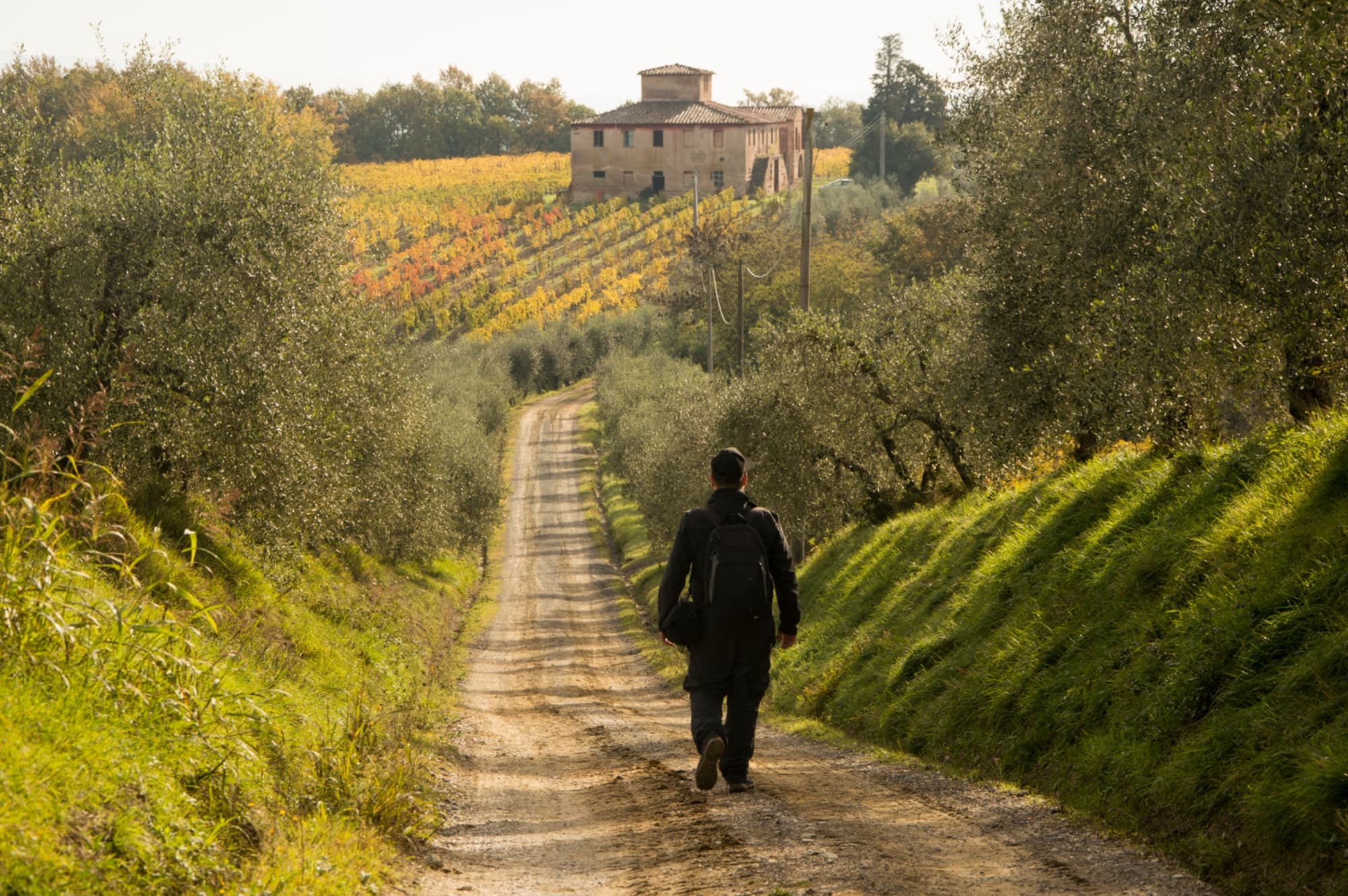 Walking from Pieve a Caiano to Santa Maria in Chianni