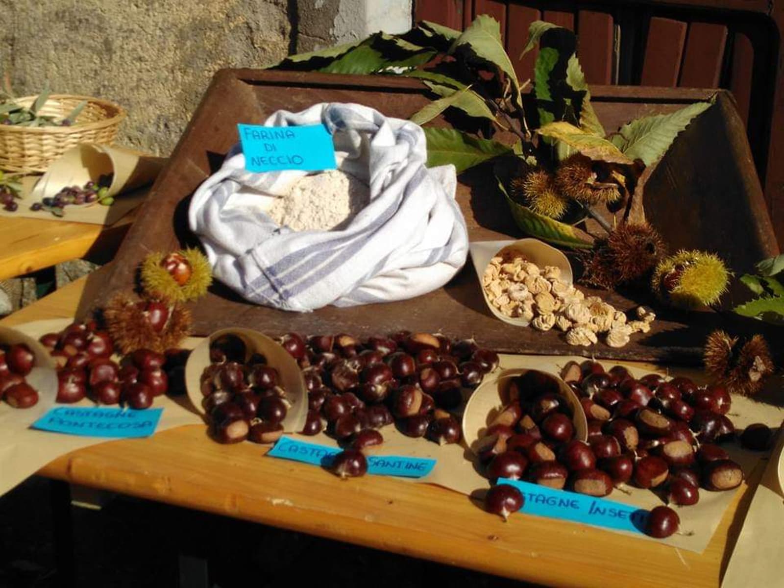 Garfagnana chestnuts and chestnut-based products
