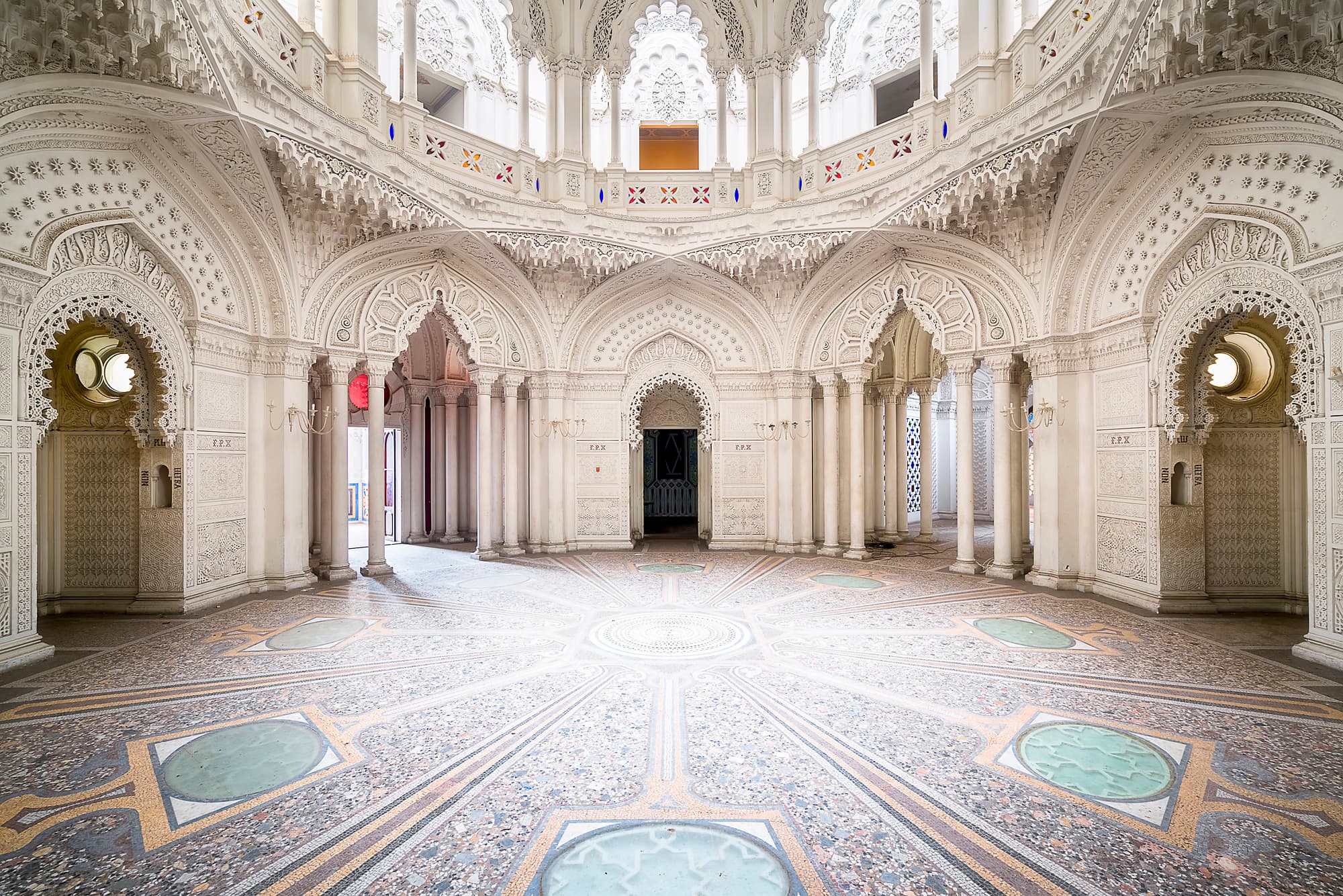 Das Innere des Schlosses von Sammezzano