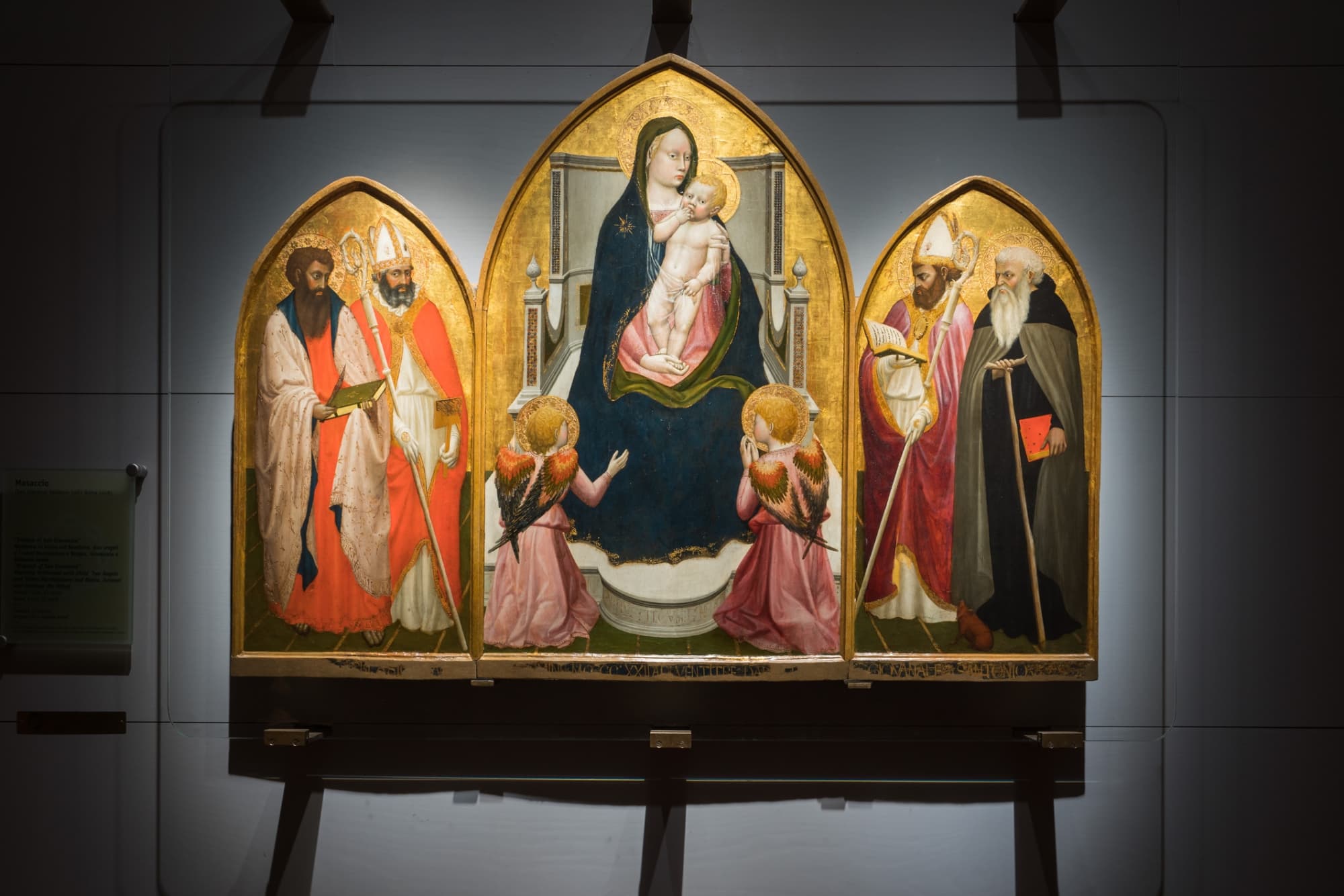 Masaccio, das Triptychon des San Giovenale