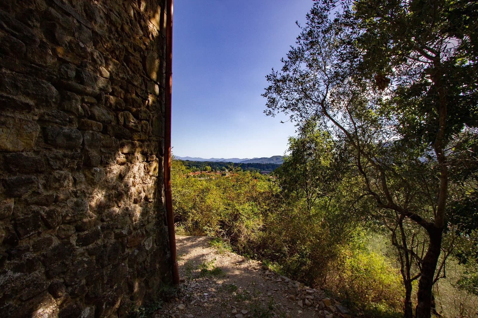 il Panorama da una casa torre