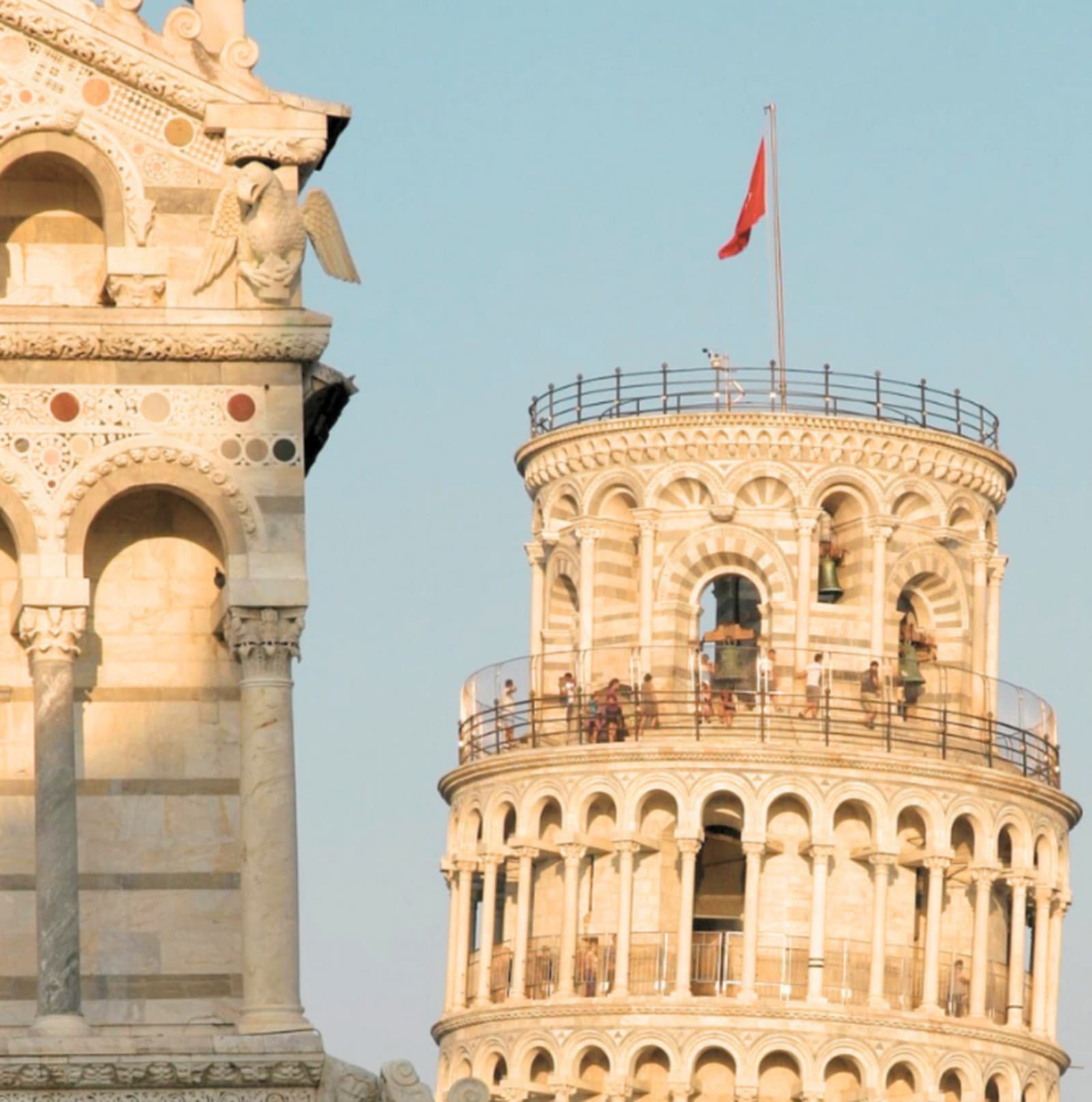 Pisa: Tower, Cathedral & Baptistery with multilangual audio App
