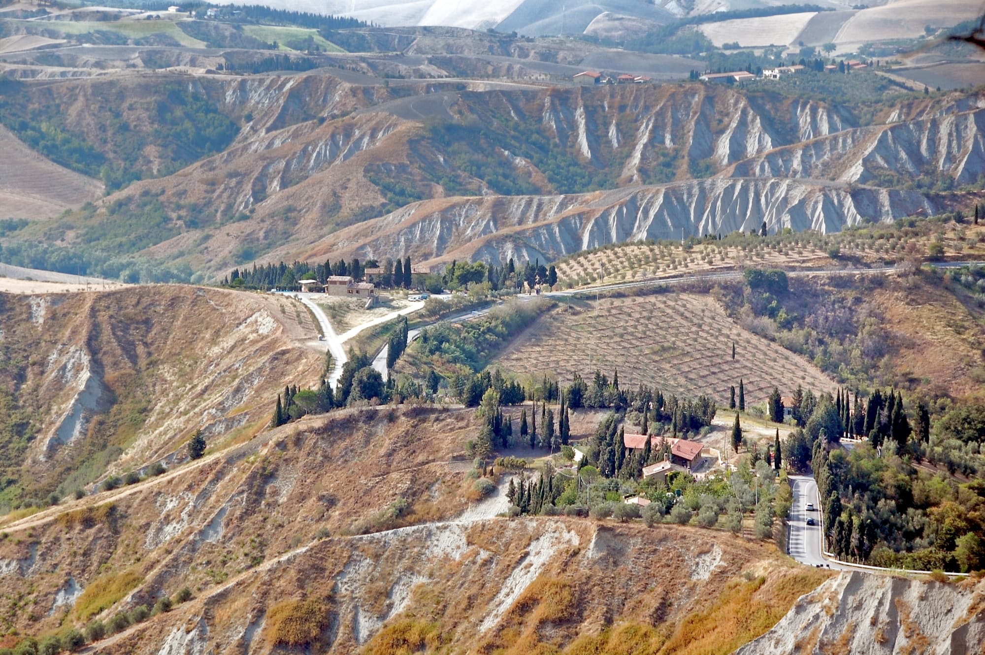 Paisaje alrededor de Volterra