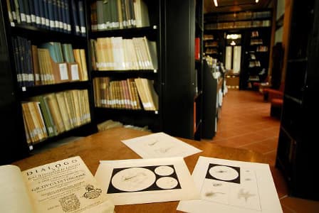 Bibliothek des Acetri-Observatoriums